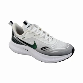 کتانی رانینگ مردانه مدل نایکی NIKE رنگ سفید مشکی سبز