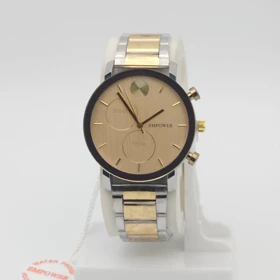 ساعت مچی مردانه امپاور Empower تمام استیل با موتور کوارتز (نقره ای طلائی)