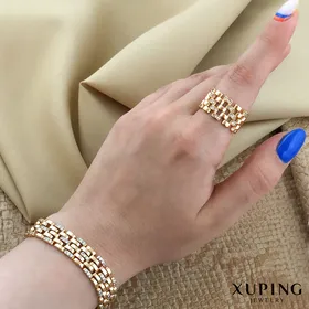 دستبند رولکس نگین‌دار ژوپینگ