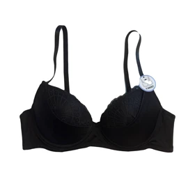 سوتین اسفنجی فنردار ساتن دانتل زنانه سینسای Sinsay