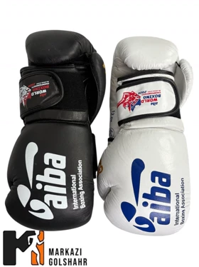 دستکش بوکس AIBA چرم طبیعی اعلاء کد 2016295