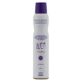اسپری بدن زنانه بادی کر آلین Body Care Alien حجم 200 میل