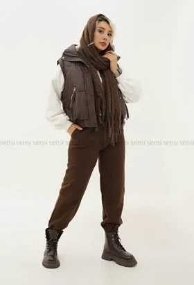 شلوار جاگر داخل کرکی کد1005037