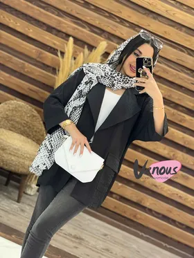 مانتو یقه انگلیسی دلتا