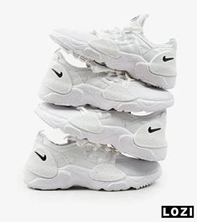 کفش کتانی مردانه و زنانه سفید Nike Huarache