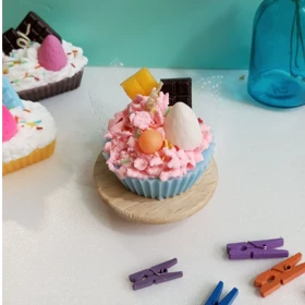 شمع کاپ کیک ترافلی