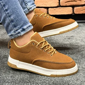 کفش اسپرت مردانه رنگ عسلی کد 41131