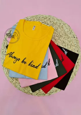 تیشرت be kind