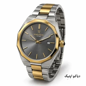 ساعت مچی مردانه موتور ژاپن اصلی برند رمانسون مدل RV2500M چند ضلعی