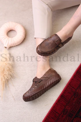 کفش پرسنلی زنانه اشکی کد 1333