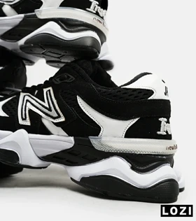 کفش کتانی مردانه و زنانه مشکی سفید NEW BALANCE 9060