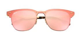 عینک آفتابی 3576N | عینک آفتابی 3576N Blaze Clubmaster Flat Lens Pink Mirror کد 68269