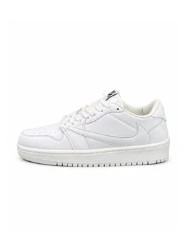 کفش کتانی مردانه مدل نایکی ترویس سفید تمام Nike travis