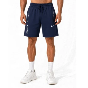 شلوارک ورزشی مردانه نایک مدل Dri Fit-915 سرمه ای