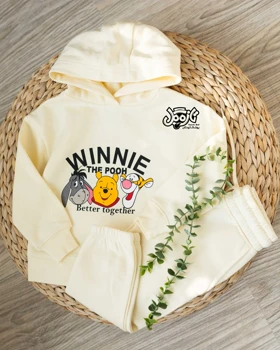 هودی و شلوار طرح کارتونی