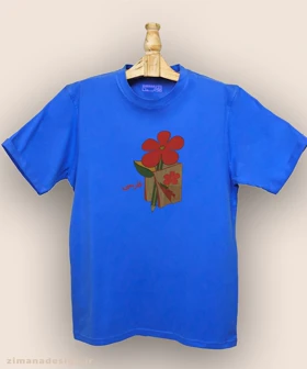 تیشرت مردانه و زنانه نوستالژی طرح کتاب فارسی دبستان دهه 60