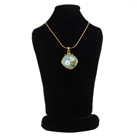 گردنبند دخترانه طرح گل