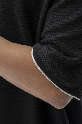 تیشرت آستین کوتاه ژاکارد جودونی مردانه