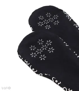 جوراب کالج Guocai لیزری رویه کوتاه دور ژله‌ای کف استپدار طرح گل