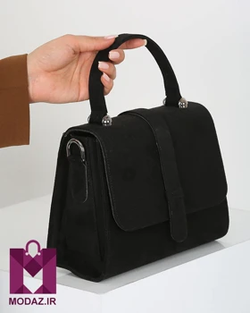 کیف زنانه جیر دو بنده دوشی مدل زویی K247 ZOOYE (مشکی)