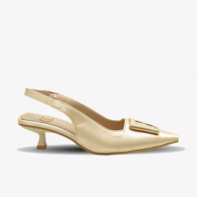 کفش مجلسی زنانه پاشنه‌دار 3 سانت مدل sandal valentino _ 400343