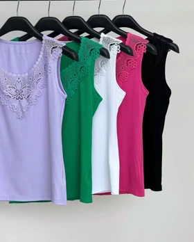 تاپ کبریتی یقه دانتل کد 3819