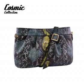 کیف زنانه مدل F148 (سبز کبریتی مشکی زرد)