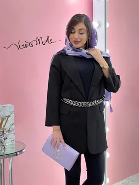 کت دویقه کمربند زنجیری