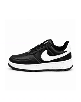 کفش کتانی مردانه مدل نایک ایرفورس مشکی سفید Nike air force