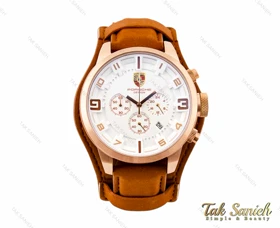 ساعت پورشه کرنوگراف سه موتوره مردانه مدل Porsche-3042-G