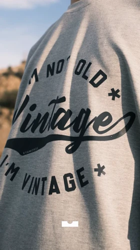 تی‌شرت VINTAGE