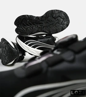 کفش بچه گانه مشکی سفید PUMA