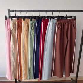 شلوار فول بگ دوخط