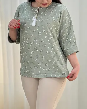 شومیز گل‌گلی