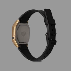 ساعت کاسیو W-217HM یونیسکس مشکی طلایی Casio W-217HM-9AV Unisex Black Gold