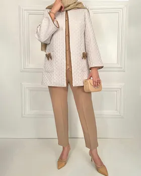 مانتو ژاکارد ترک