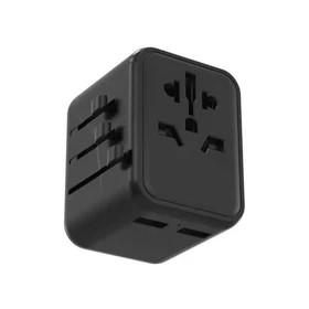 آداپتور پرودو مدل EU UK AU DUAL PORT UNIVERSAL