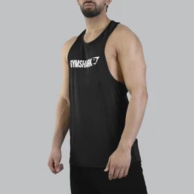 رکابی وررشی مردانه جیم شارک مدل HS-4A0058 مشکی