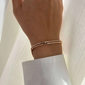 دستبند زنانه طرح کارتی شیک ژوپینگ مدل