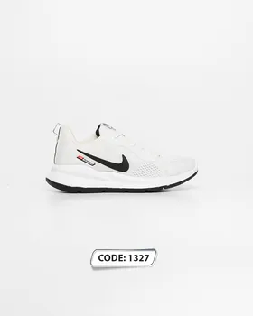 کتانی نایک تمام سفید مدل RUNNING