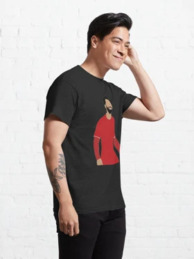 تیشرت ورزشی لیورپول | تیشرت Liverpool F.C طرح Mohamed Mo Salah Portrait کد 147069
