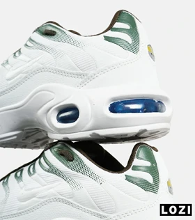 کفش کتانی مردانه و زنانه سفید سبز NIKE AirMax Plus TN Ultra مدل 7168