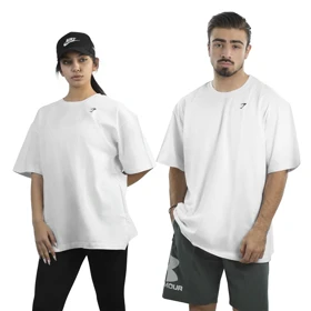 تیشرت اسپرت جیم شارک مدل PB-4H0233 سفید