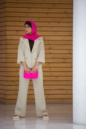 مانتو شلوار صوفیا جیب فیلتاب