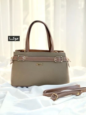 کیف دستی چرم اشلی کد 10321073 (موکا)