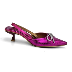 کفش مجلسی زنانه پاشنه‌دار 3 سانت مدل 4027 _ sandal valentino