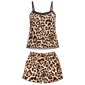 لباس خواب زنانه مدل پلنگی کد 5622-7316