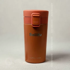تراول ماگ قفل دار Beilifu 300ML (نارنجی)