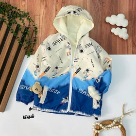 سویشرت تو خز طرح فضانورد