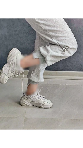 ست کراپ یقه اسکی و شلوار زنانه 77438